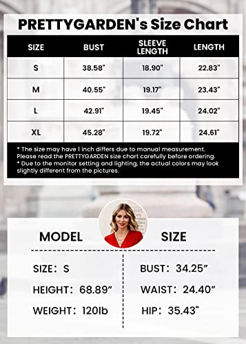 PRETTYGARDEN Women's 2024 Winter Pullover Sweater Casual Long Sleeve Crewneck Loose Chunky Knit Jumper Tops Blouse
