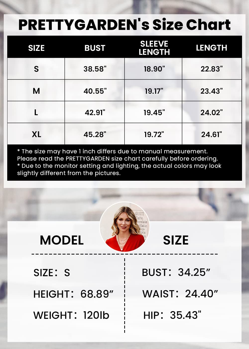 PRETTYGARDEN Women's 2024 Winter Pullover Sweater Casual Long Sleeve Crewneck Loose Chunky Knit Jumper Tops Blouse